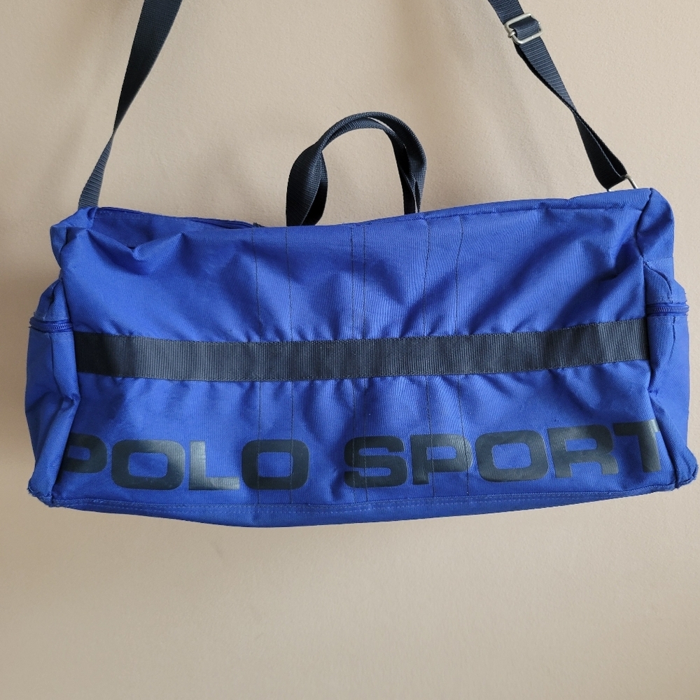 Vintage Polo Sport Ralph Lauren Duffle Bag‎ Fitness Gym Travel Overnight Bags